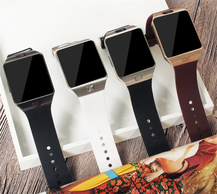

DZ09 Smart watch 2019 For iPhone X Xr Xs max for Samsung Android Phone man lady Sport smart watch, Black;white;rose gold