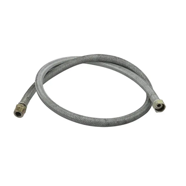 
Professional customized plumbing stainless bathroom steel braided hose 