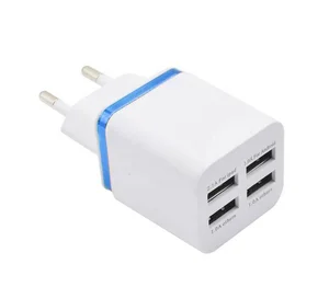 4 Port USB Wall Charger Quick Charge 3.0 iPhone