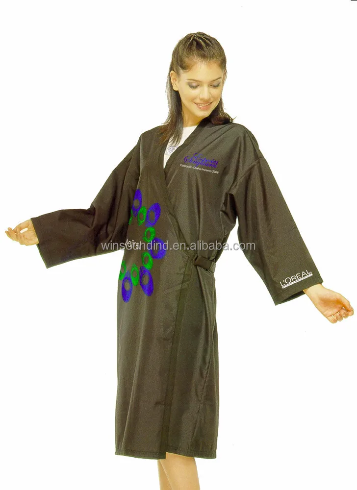 
L`OREAL Professional Polyester Salon Kimono Wrap, Cutting Gown 