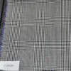 W70P30 Grey glen check fabric for classic tie / glen check tweed moder jacket from china suppliers