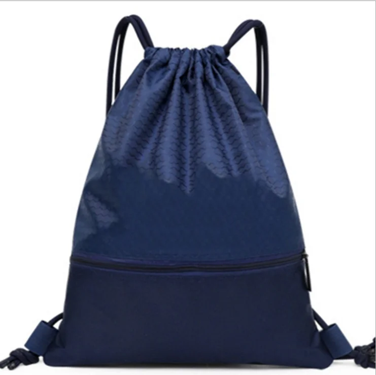 

High quality nice price Customer Logo Nylon Drawstring Backpack Thickened Travel Bag Waterproof Bags
