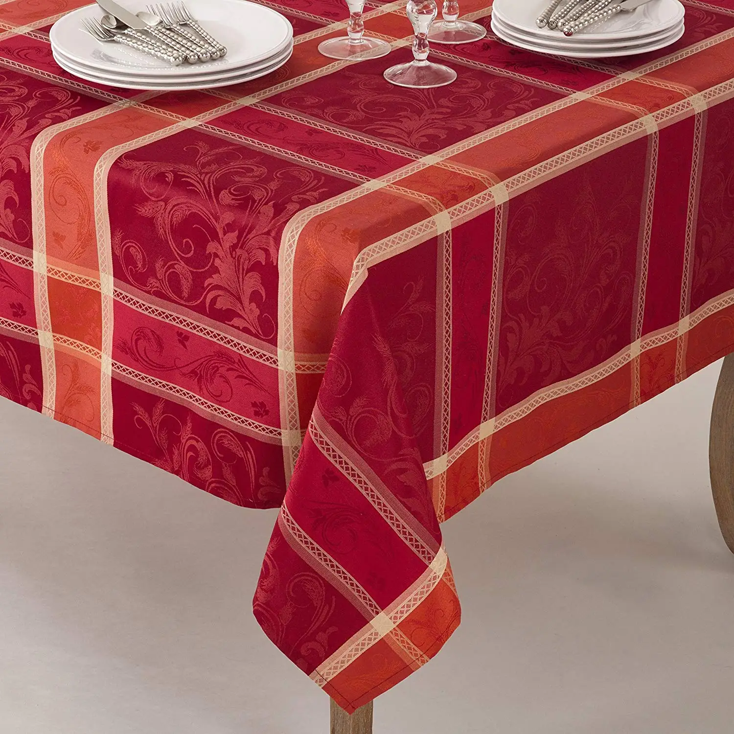 Cheap Orange Plaid Tablecloth, find Orange Plaid Tablecloth deals on line at