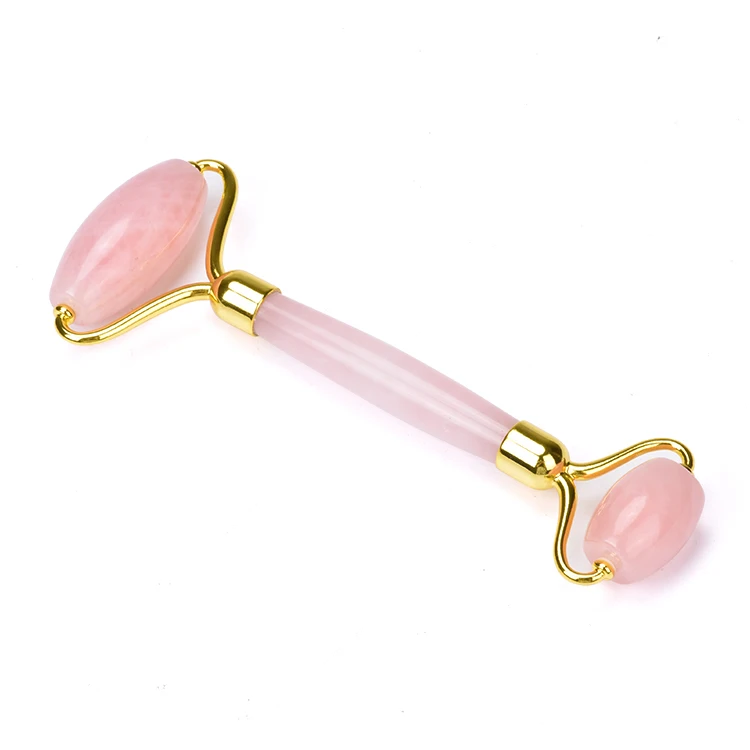 

Health care 100% Natural Jade Facial Rose Quartz gemstone roller, N/a