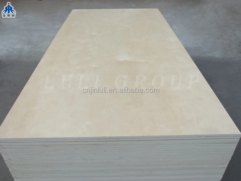 
high quality 9mm,12mm,15mm,18mm birch veneer plywood 