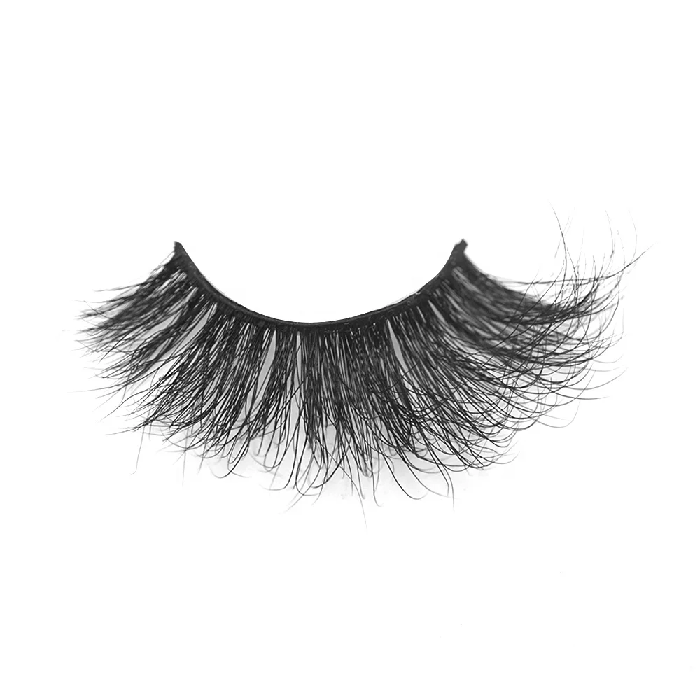 

Lashdoll 25mm real siberian long mink lashes, Black