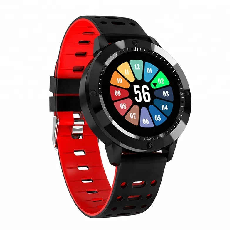Hot selling CF58 waterproof health heart rate tracker popular color screen bracelet