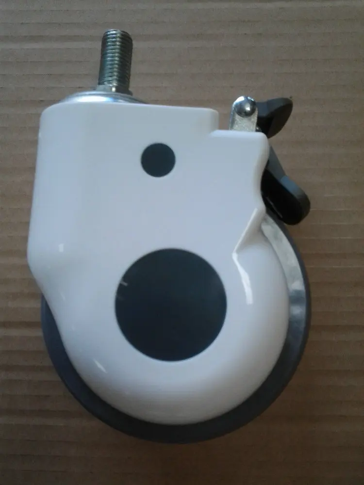high quality , noisiless Medical Castors hospital bed parts