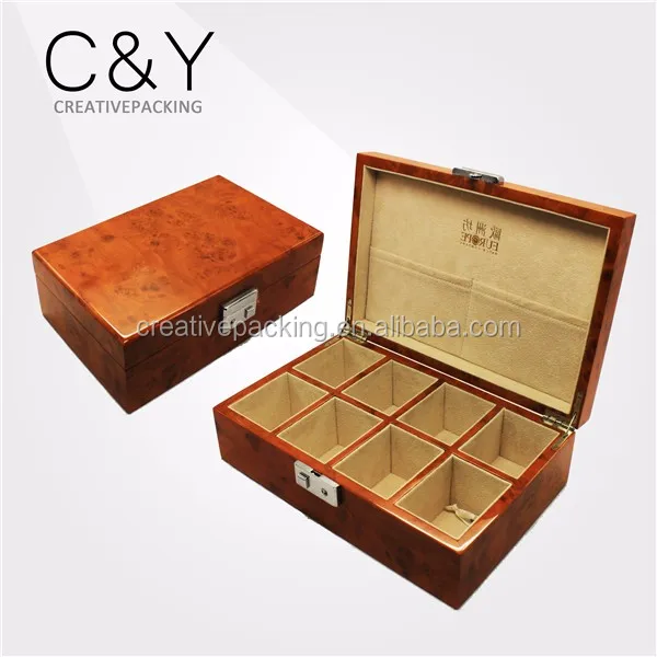 japanese tea box wooden