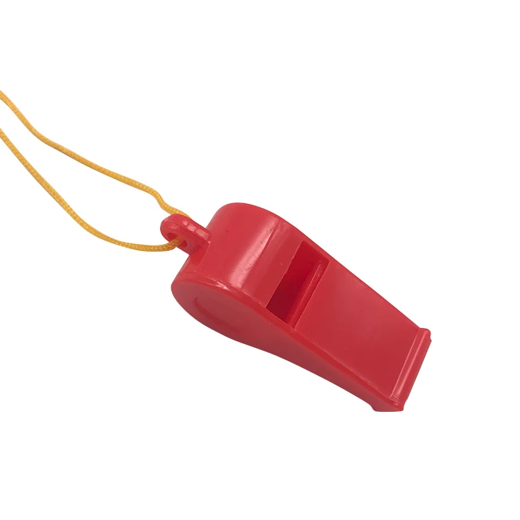 China Wholesale Customized Logo Loud Red Plastic Whistle - Buy Red ...