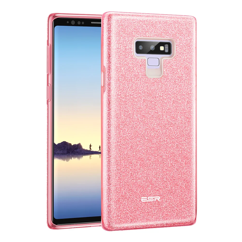 

ESR Cell Phone case for Samsung Note 9 Glitter Sparkle Bling phone Case for Girls Women Ladies with 3 colors options for Note 9
