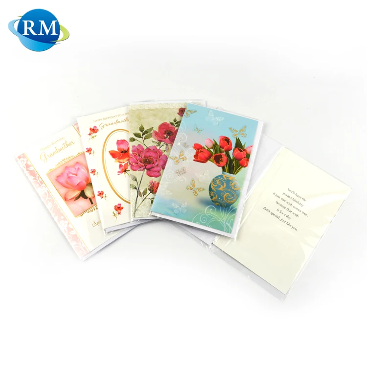 
Wholesale Bulk Blank Paper Birthday Greeting Cards And Envelopes 