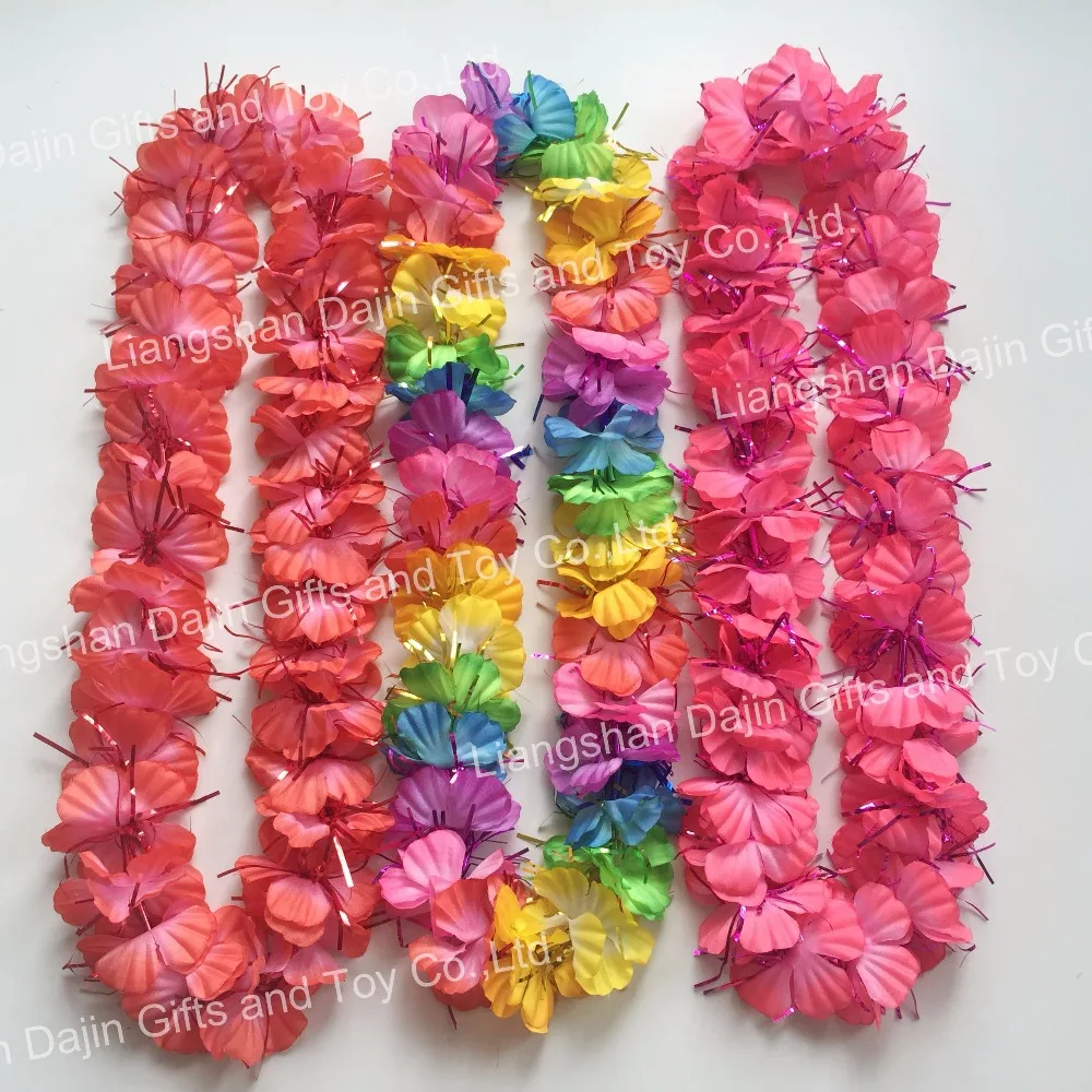 Glint hawaiian flower leis party lei flower garland party supplies