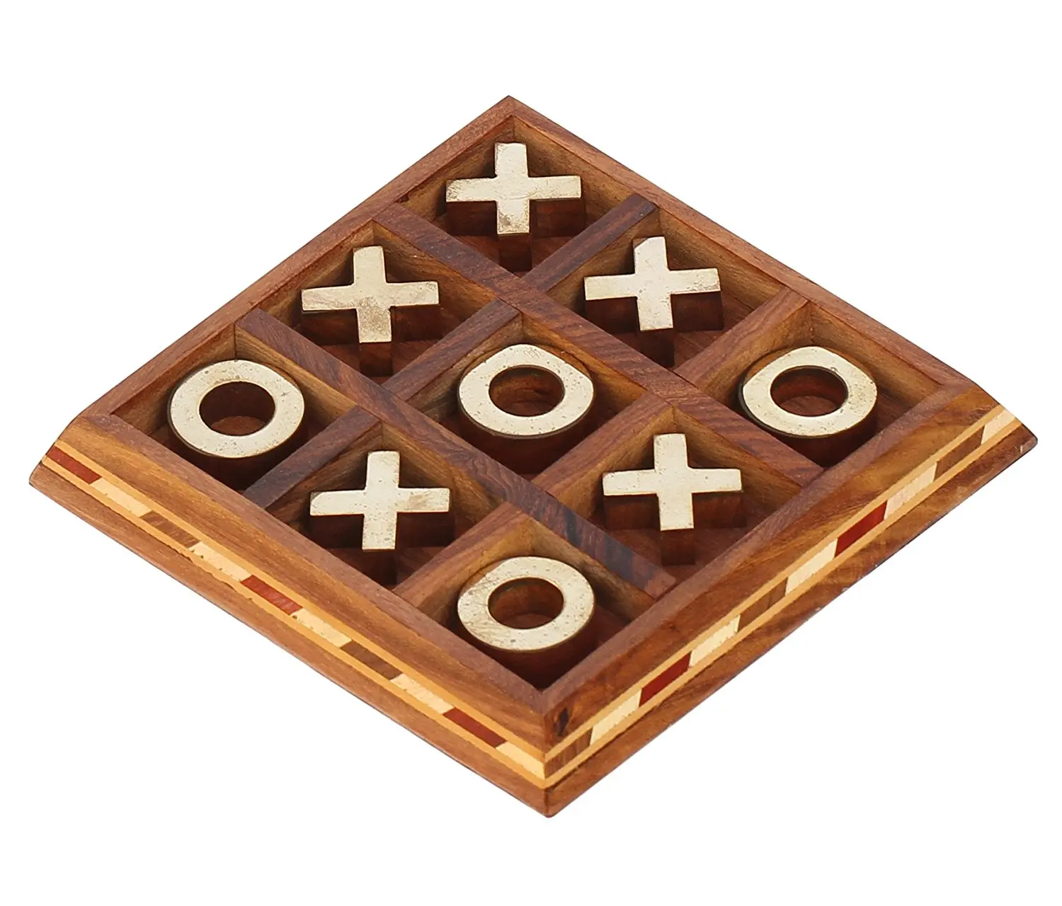 Buy Best Tic Tac Toe Souvnear Wood Board Game 5 5 Inch Tick Tack Toe Metal Noughts And Crosses Rosewood Handmade Wooden Centrepiece Game In Cheap Price On Alibaba Com