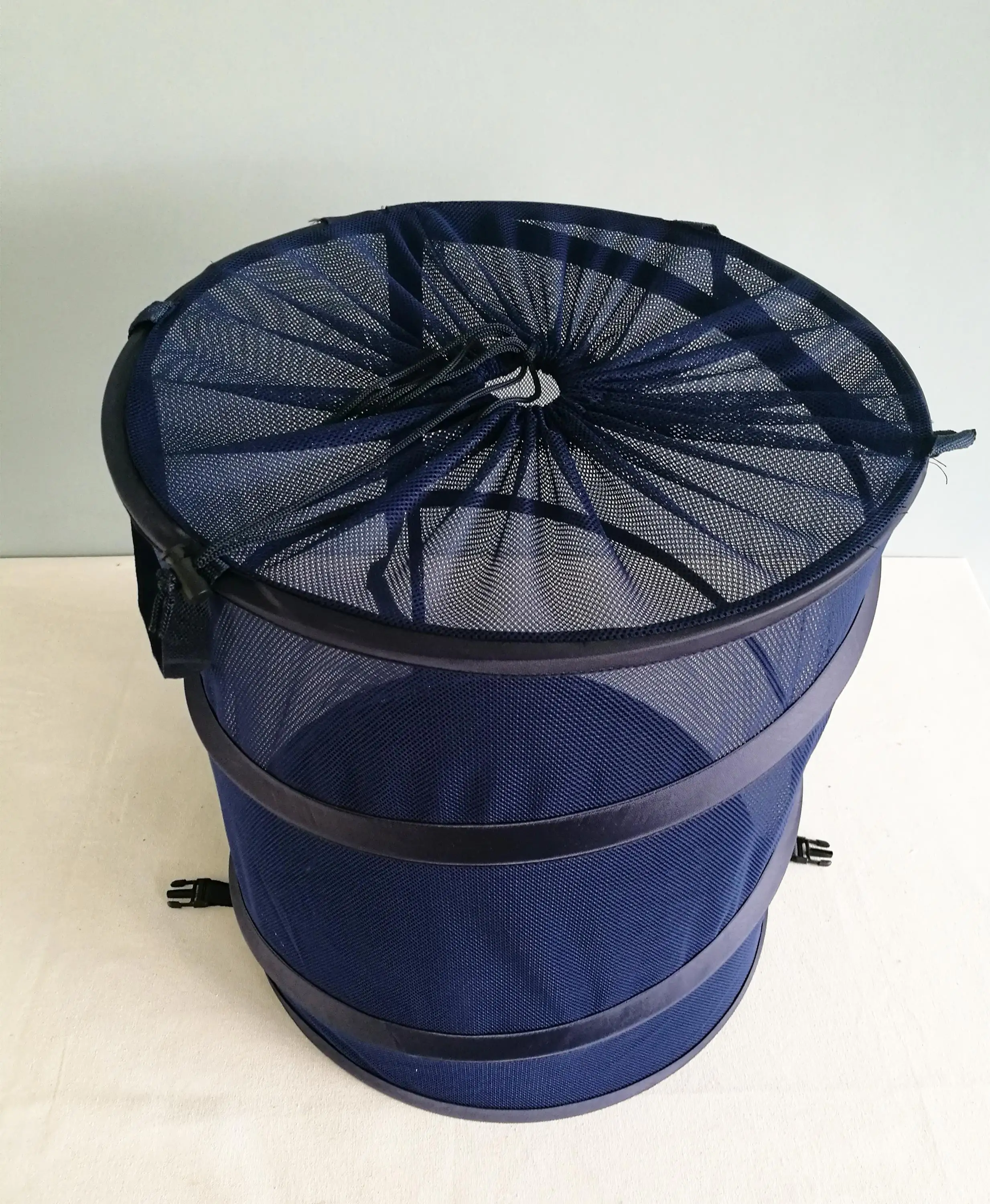 Collapsible Round Clothes Mesh Laundry Basket Buy