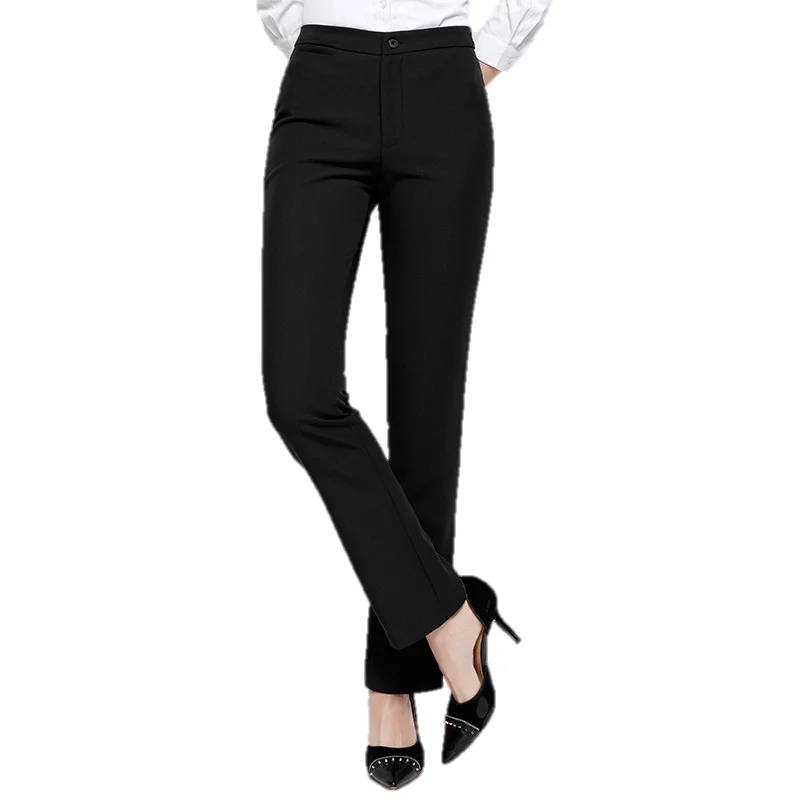 New Black Formal Ladies Office Pants - Buy Ladies Office Pants,Ladies ...