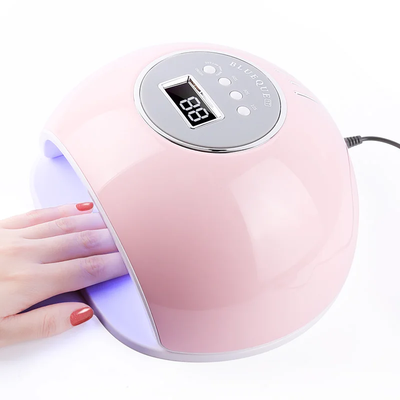 

Blueque electric nail lamp uv led 72w nail lamp for salon manicure, White pink