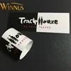 custom brand name logo design paper hair extension bundle wraps for hair