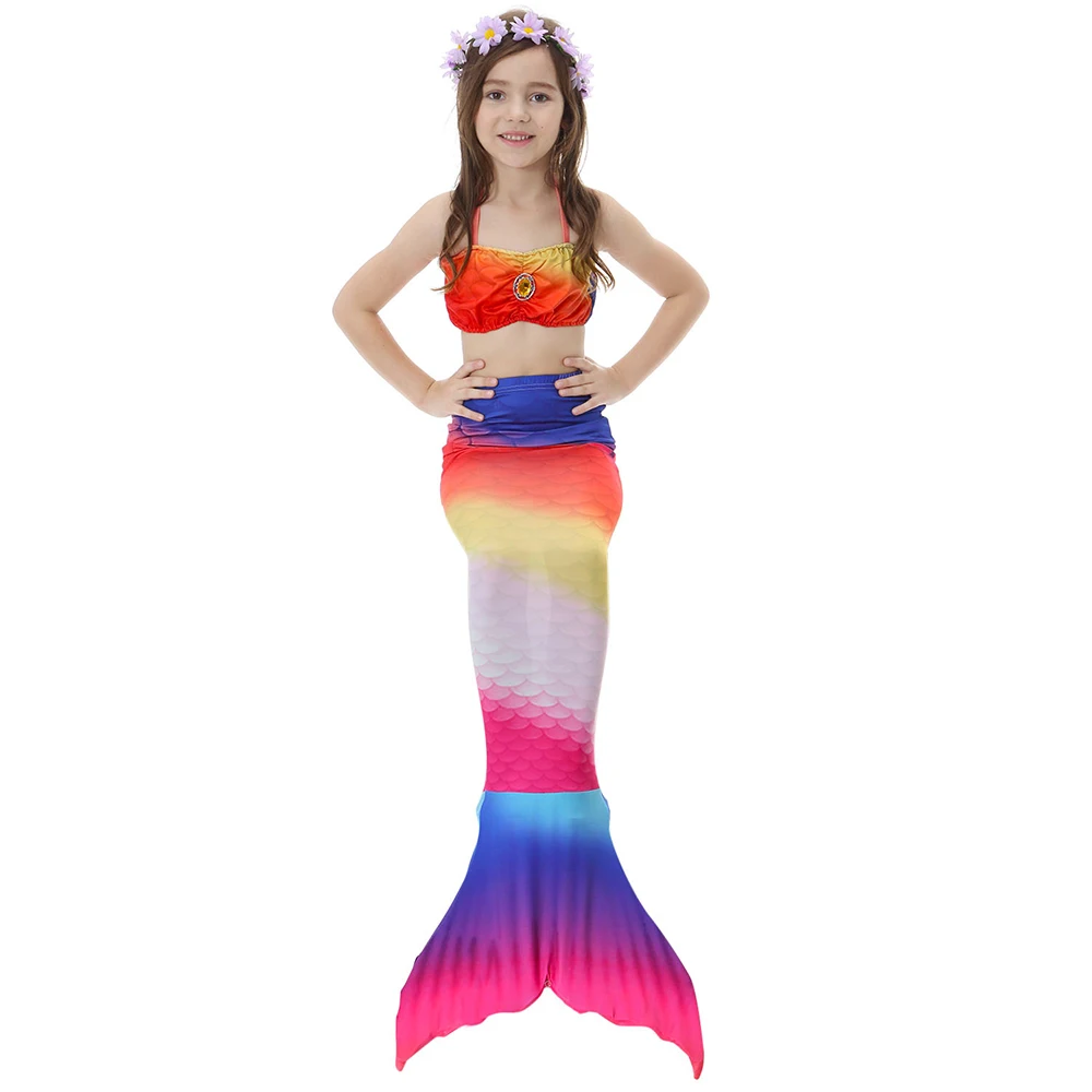 

Adriana Arango 2018 Girls Mermaid Tail For Swimming Swimsuit Kids Mermaid Swimsuit mermaid dress tail, Pink;purple;red;sky blue...
