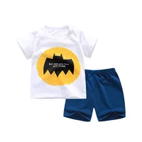 

Factory wholesale children's set Short-sleeved shorts set Two-piece summer set