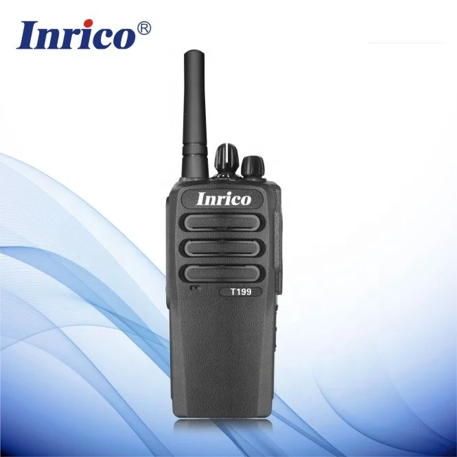 

Inrico T199 3G best selling gsm transmitter and receiver handheld military network wifi radio walkie talkie, Black