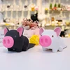 Novelty Animal PVC 3D Pig Design Door Stopper