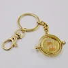 Harry Potter 3D rotate Time Turner hourglass horcrux sand clock keychain