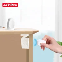 

New Design Easy Installation ABS Metal White Cabinet Drawer Lock Baby Magnetic Safety Lock