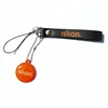 promotional rubber soft pvc mobile phone chain with with customized logo