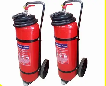 wheeled fire extinguisher