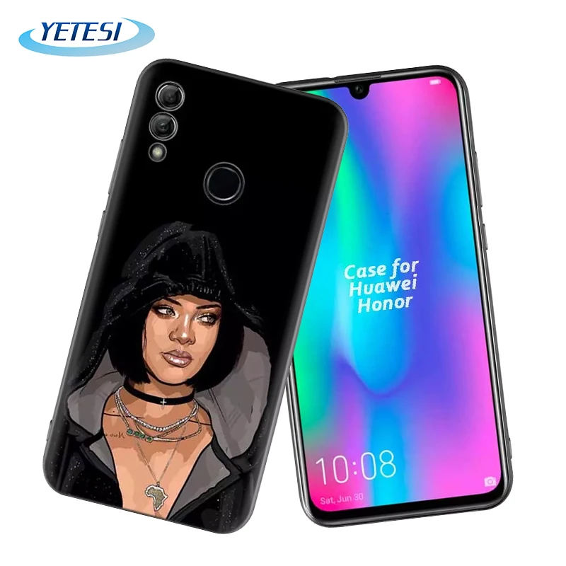 

Custom Print Soft Back Cover TPU silicone Phone Case for iPhone 11 Pro Max Case With Nicki Minaj Tumblr Design Coque, Black