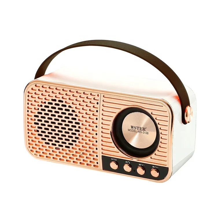 Portable Mini With TF Card USB FM Playback Line In Wireless Speaker - ANKUX.COM