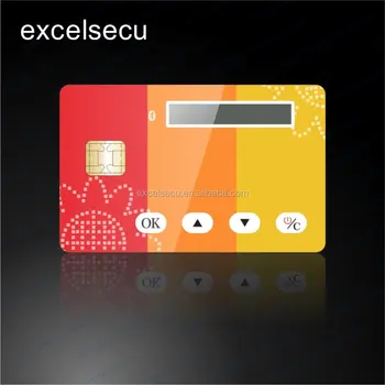 Esecu High Quality E Ink Display Otp Smart Chip Java Card For Bitcoin Atm Buy Bitcoin Atm Chip Card Smart Card Product On Alibaba Com - 