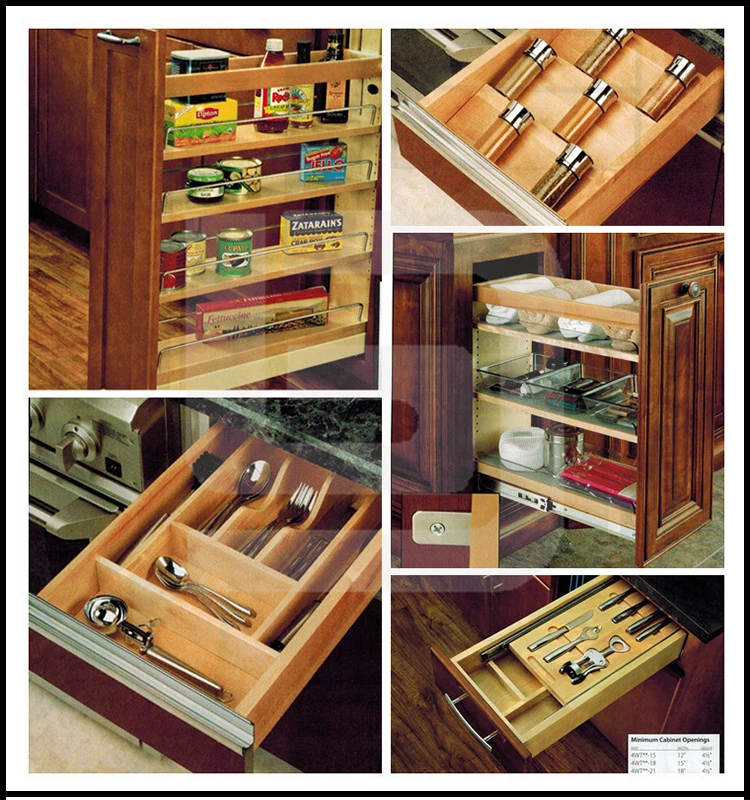 Italian golden home mahogany eood kitchen cabinets furniture