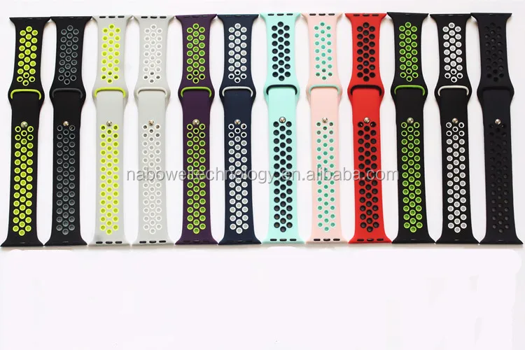 38mm/ 42m watchband For Apple Watch , For Apple Watch Strap, For Silicone Apple Watch Band
