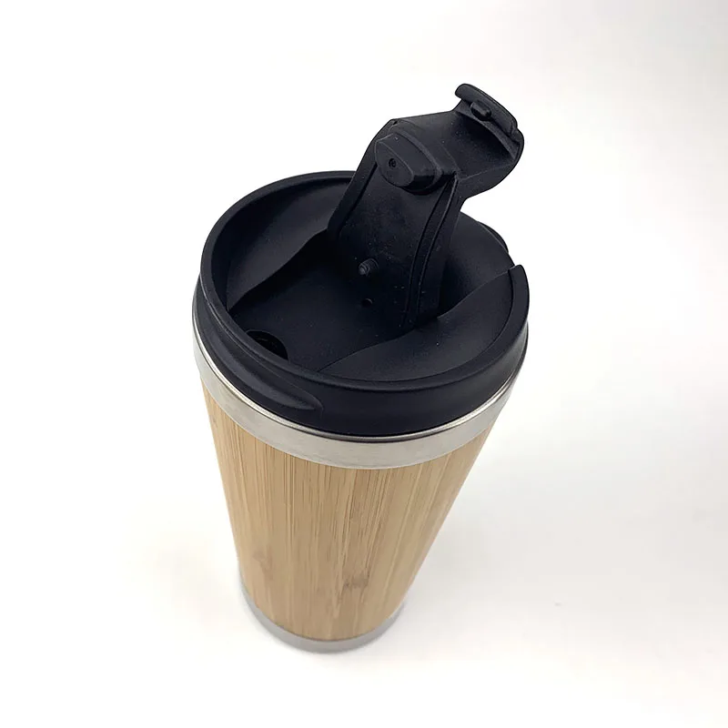 450ml/15oz Bamboo Tumbler Coffee Travel Tumbler,Coffee Mug Wholesale