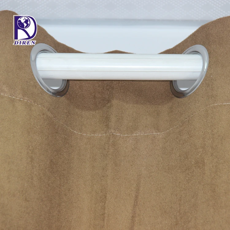 Suede fashion ready made curtain window