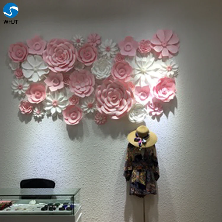 Handmade White Card Paper Flowers For Decoration Buy Handmade Paper Flowers Paper Flowers For Decoration White Paper Flower Product On Alibaba Com