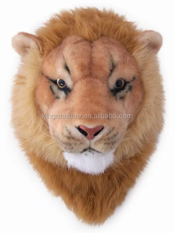 plush lion head