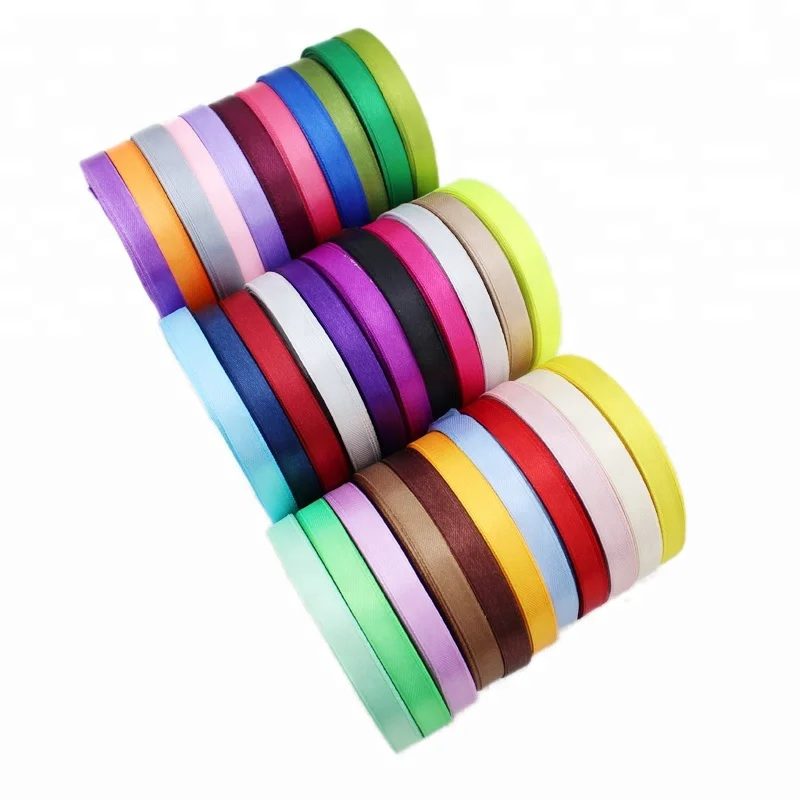 

3/8'' () single face satin ribbon Wholesale gift Wrapping christmas decoration ribbon (25 yards/roll, N/a