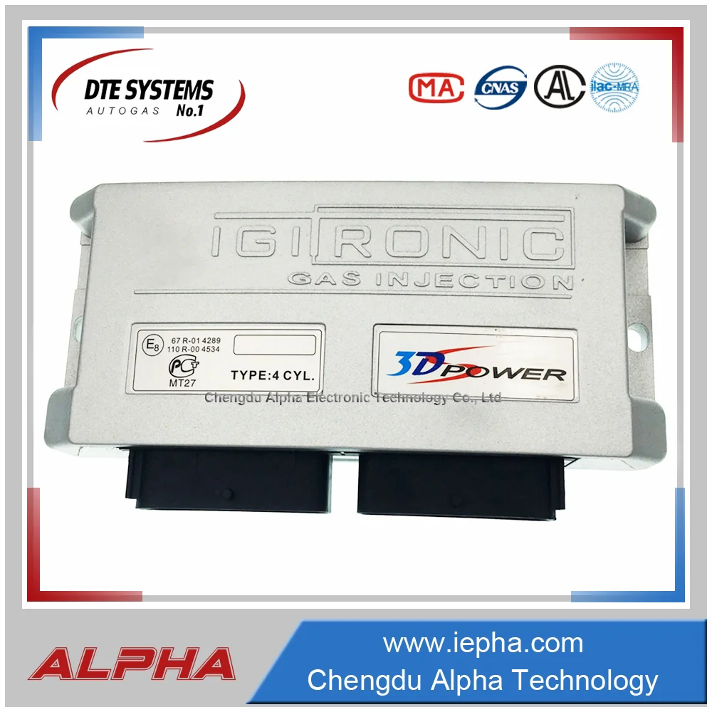 Alpha Cng Lpg Auto Gas Kit Ecu 3d Power Conversion Kits For Alternative
