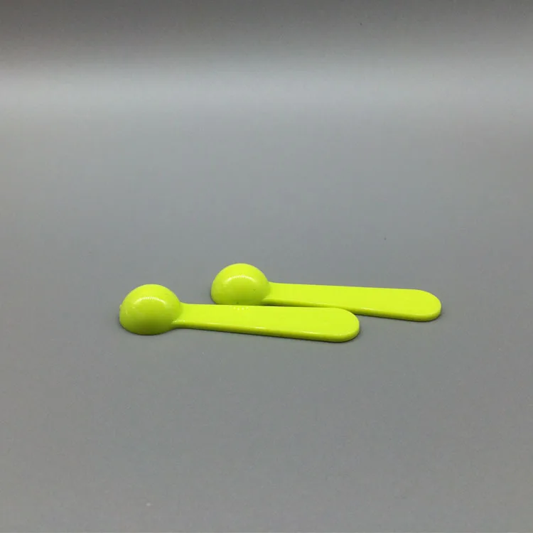 
Custom 0.5g 1 ml green pharmaceutical measuring spoon powder scoop 
