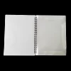 A4 Letter Size Paper Documents Holder Book 20 Sheets Plastic Music Spectrum Folder Double Side Sheet Music Folder File