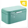 Retro design powder coating metal bread box/bread bin 2Size for choice