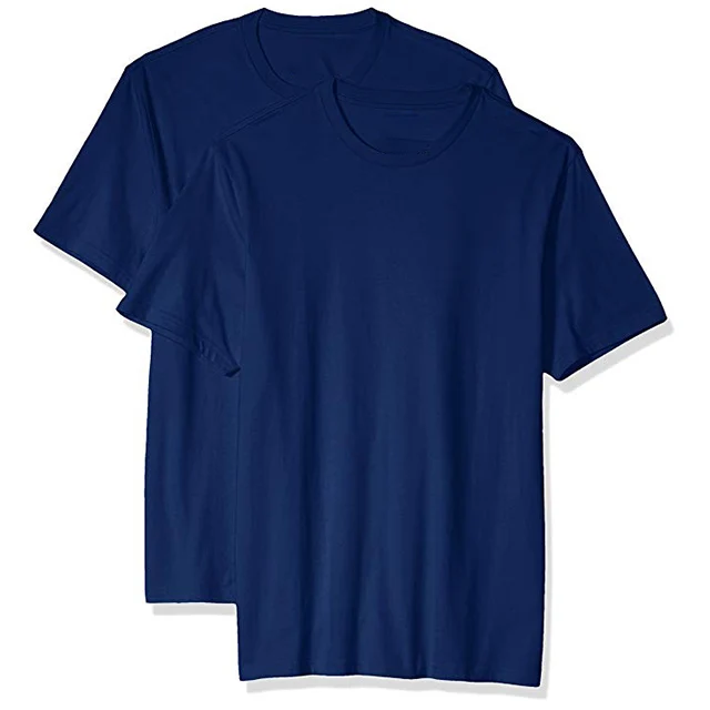 Men's 2-pack Slim-fit Short-sleeve Crewneck T-shirt - Buy Crewneck T ...