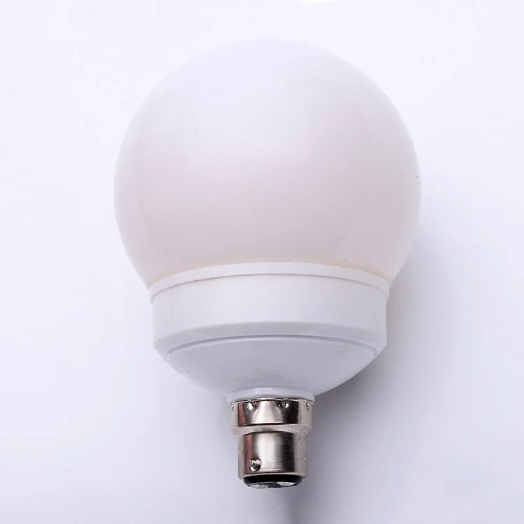 Waterproof 220v-240v Outdoor Christmas Raw Material Cold White G100 Milky Globe B22 3w Led Light Bulb Home