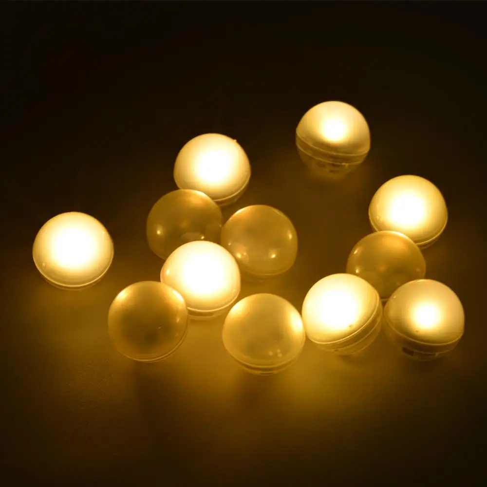 Pure and white Super bright Waterproof battery operated round perfect decoration for wedding or party mini fairy lights