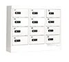 charging cabinet for tablet pc charging station with 12 lockers smart locker