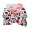 Free shipping hairclip jojo siwa 8 inch Fruit series hair bows for girls shairclip