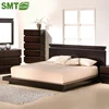 2018 pine wood white modern elegant wooden single bed